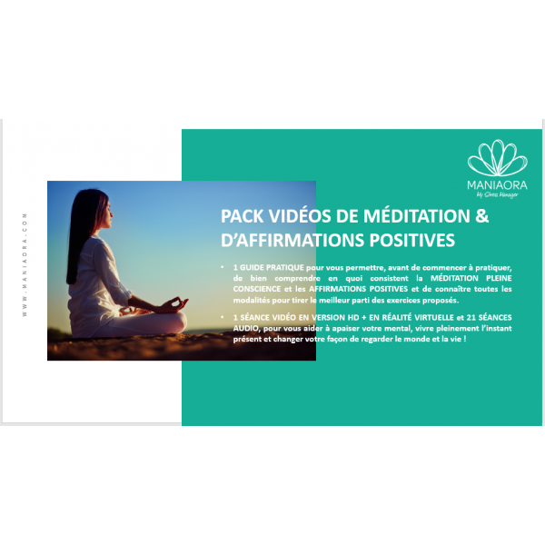 PACK VIDÉOS DE MÉDITATION PLEINE CONSCIENCE