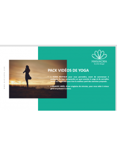 PACK VIDÉOS DE YOGA