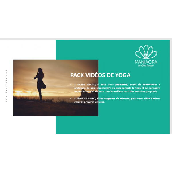 PACK VIDÉOS DE YOGA